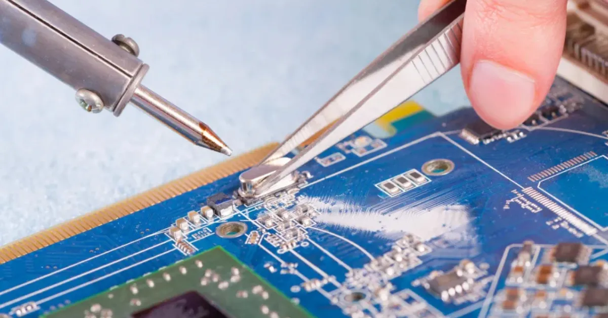 cold solder joint repair